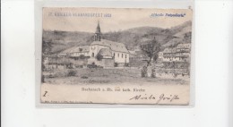 B82290 Bacharach A Rh Mit Kath Kirche  Germany  Front Back Image - Bacharach