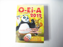 KINDER SURPRISE CATALOGUE O-Ei-A 2012 - Other & Unclassified