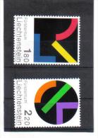 SCH 1217  LIECHTENSTEIN 2001  MICHL 1281/82  ** FRANKATURGÜLTIG - Neufs