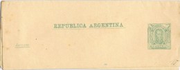 10118. Entero Postal Faja D Publicacion  1 Ctvo Verde ARGENTINA  ** - Enteros Postales
