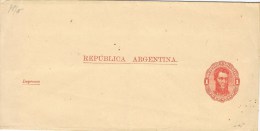 10119. Entero Postal Faja D Publicacion  1 Ctvo Rojo ARGENTINA  ** - Postal Stationery