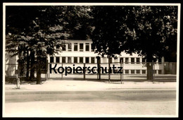 ALTE POSTKARTE EVANGELISCHES AUFBAUGYMNASIUM HILDEN EINWEIHUNG DES SCHULGEBÄUDES 27.06.1959 Gymnasium Schule School AK - Hilden