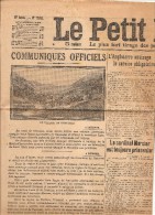 STEINBACH..JOURNAL LE PETIT PARISIEN D 10 JANVIER 1915 COMPLET - Le Petit Parisien