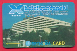 H66 / BETKOM - HOTEL " SANDANSKI "   Phonecards Télécartes Telefonkarten Bulgaria Bulgarie Bulgarien Bulgarije - Bulgarien