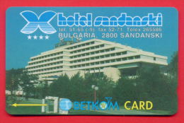 H67 / BETKOM - HOTEL " SANDANSKI "   Phonecards Télécartes Telefonkarten Bulgaria Bulgarie Bulgarien Bulgarije - Bulgaria