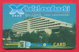 H70 / BETKOM - HOTEL " SANDANSKI "   Phonecards Télécartes Telefonkarten Bulgaria Bulgarie Bulgarien Bulgarije - Bulgaria