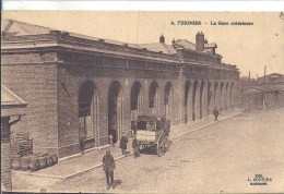 NORD PAS DE CALAIS - 59 - NORD - CARTE TOP - FEIGNIES - La Gare Extérieure - Attelage - Feignies