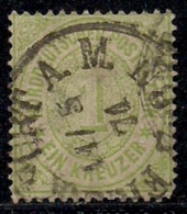 NORD DEUTSCHER POSTBEZIRK, 1869, Used,  Stamp(s) First Issue, 1 Kreuzer, MI 19 #16060, - Oblitérés