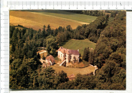 HARCOURT  -  Château Féodal -  Propriéta Académie Agriculture De France - Vue Aérienne Chateau & Cour D Armes - Harcourt