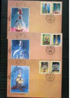 Jugoslawien / Yugoslavia / Yougoslavie 1994 Ships In Bottles FDCs - Briefe U. Dokumente