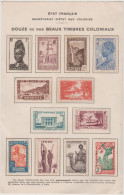 FRANCIA - France - Douze, 12 Timbres-poste 2c - Secrétariat D'Etat Aux Colonies - Unused Stamps