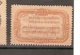 Brazil ** & Cent. Do Nasc. De Carlos Gomes Compositor, Opera O Guarani 1936  (310) - Unused Stamps