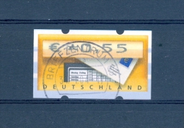 2002   N° 6 € * 0 , 5 5  DISTRIBUTEURS  PHOSPHORESCENT 31 . 1 . 04    OBLITÉRÉ ZUM  65  WIESBADEN - Timbres De Distributeurs [ATM]