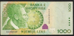 ALBANIA   P69   1000  LEKE    2001 #OA        VF - Albanië