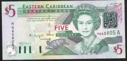 EAST CARIBBEAN STATES   P42a   5  DOLLARS   2003 #H/A     UNC. - East Carribeans