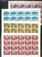 ** GIAPPONE JAPAN 4 MINIFOGLI NUOVI / 4 SHEETS MNH NATIONAL PARK NIKKO - Hojas Bloque