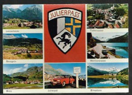 K113 Julierpass - Auto Cars Voitures - Bivio - Savognin - Tiefencastel - Silvaplana / Non Viaggiata - Bivio