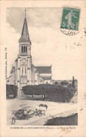 ¤¤  -   SAINT-GEORGES-les-BAILLARGEAUX   -  La Place De L'Eglise   -  Attelage , Machine Agricole   -  ¤¤ - Saint Georges Les Baillargeaux