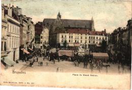 BRABANT 1 CP Brussel   Place Du Grand Sablon Nels Série 1 N° 123 - Markets