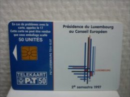 Luxemburg TS 14 Présidence Du Luxemburg Used Only 30.000 Made Rare - Luxembourg