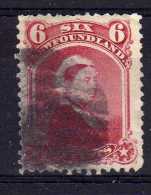 Newfoundland - 1894 - 6 Cents Queen Victoria - Used - 1865-1902