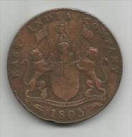 G3 India 20 XX Cash 1803. East India Company - Indien