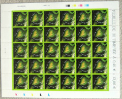 FRANCE 2002 FEUILLE COMPLETE SAINT VALENTIN COEUR DU PHOTOGRAPHE YANN ARTHUS-BERTRAND YT  N°3459 **; 30 TIMBRES - Feuilles Complètes