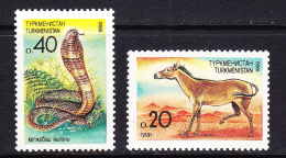 TKM-	05	TURKMENISTAN – 1992 ANIMALS - Serpientes