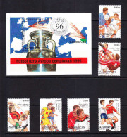 AZE-27	AZERBAIJAN 1996 EUROPEAN FOOTBALL CHAMPIONSHIP 1996 - Fußball-Europameisterschaft (UEFA)