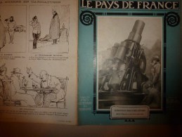 1915 JOURNAL De GUERRE(Le Pays De France):Lunéville;Limoges ;Fricourt;Péniches-Ambulances;PROJECTILES Et EXPLOSIFS;Dijon - French
