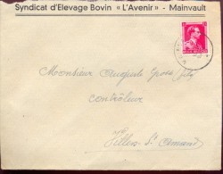 Omslag Enveloppe Syndicat D'élevage Bovin L'Avenir - Mainvault - Enveloppes