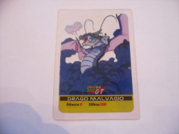 TRADING CARDS DRAGON BALL GT LAMINCARDS DRAGO MALVAGIO - Dragonball Z