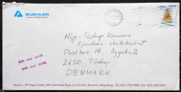 Hong Kong 1999  Letter Letter To Denmark AIR MAIL ( Lot 3885 ) - Covers & Documents