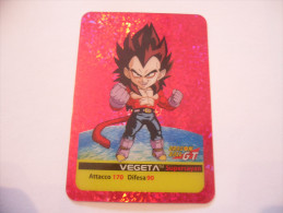 TRADING CARDS DRAGON BALL GT LAMINCARDS VEGETA - Dragonball Z