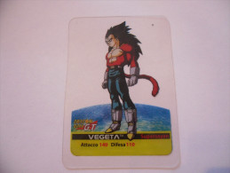 TRADING CARDS DRAGON BALL GT LAMINCARDS VEGETA - Dragonball Z