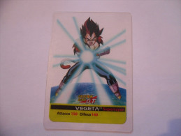 TRADING CARDS DRAGON BALL GT LAMINCARDS VEGETA - Dragonball Z