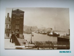 NEW QUAI  NORTH SHIELDS , DIRECT FERRY , PETER BROWN & Co, OLD POSTCARD , 0 - Altri & Non Classificati