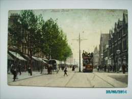 HULL  HESSLE ROAD , TRAM , OLD POSTCARD , 0 - Hull