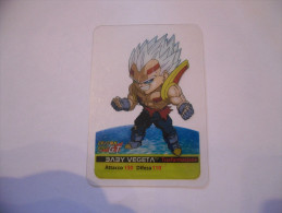 TRADING CARDS DRAGON BALL GT LAMINCARDS BABY VEGETA - Dragonball Z