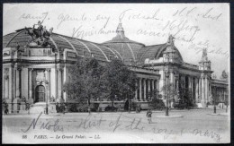 France 1924 Cards  To Denmark. Paris- Le Grand Palais ( Lot 332 ) - Mourmelon Le Grand