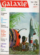 GALAXIE ANTICIPATION  N° 29 Septembre 1966. (2ème Série) OPTA. Voir Sommaire. - Autres & Non Classés