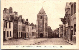 80 SAINT VALERY SUR SOMME - Place Saint Martin - Saint Valery Sur Somme