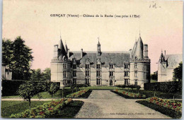 86 GENCAY - Le Château De La Roche - Gencay