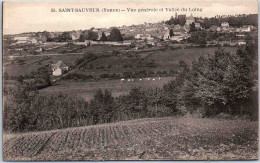 89 SAINT SAUVEUR - Vue Générale Et Vallée Du Loing - Saint Sauveur En Puisaye