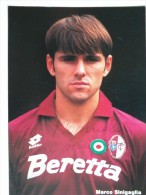 Foto Autografa Di  Marco Sinigaglia , Calciatore Del Torino - Autografi