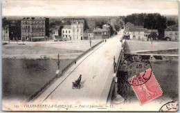 92 VILLENEUVE LA GARENNE - Pont Et Panorama - Villeneuve La Garenne