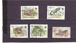 PRIX FIXE 5 Timbres Chauve-Souris  41 - Fledermäuse