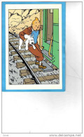 HERGE-TINTIN -attrape Le Train Au Dernier Wagon - Hergé