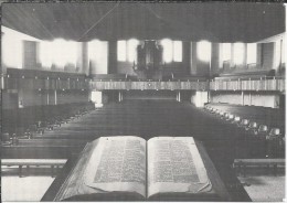 NL.- Nunspeet. Gereformeerde Gemeente Kerk. Interieur. Orgel. Bijbel. 2 Scans - Nunspeet