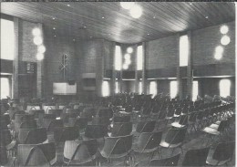 NL.- Ansichtkaart - Nunspeet. Christelijk Gereformeerde Oenenburgkerk. Kerk. Interieur. 2 Scans - Nunspeet